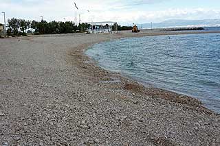Plaža u gradu Supetru